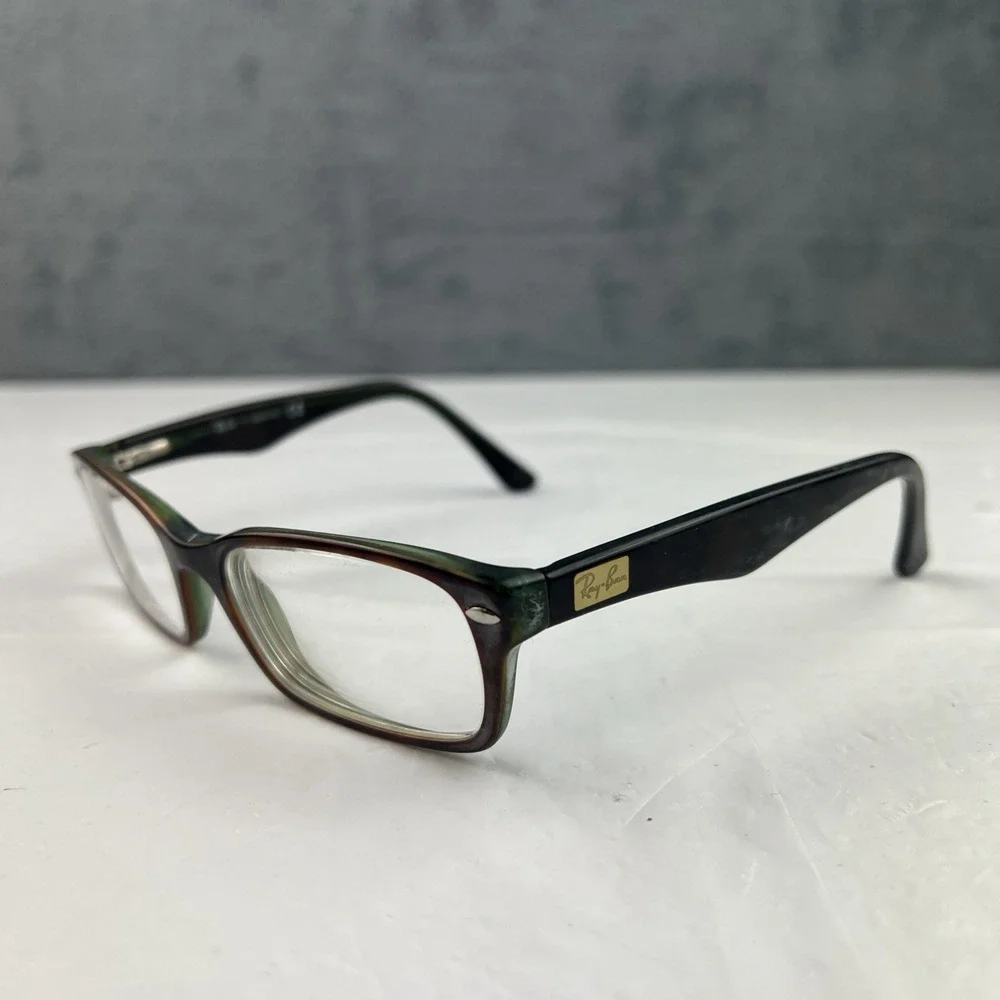 Ray Ban Eyeglasses, Frames Only, RB 5206 2445, 52-18-145, Brown, Tortoise